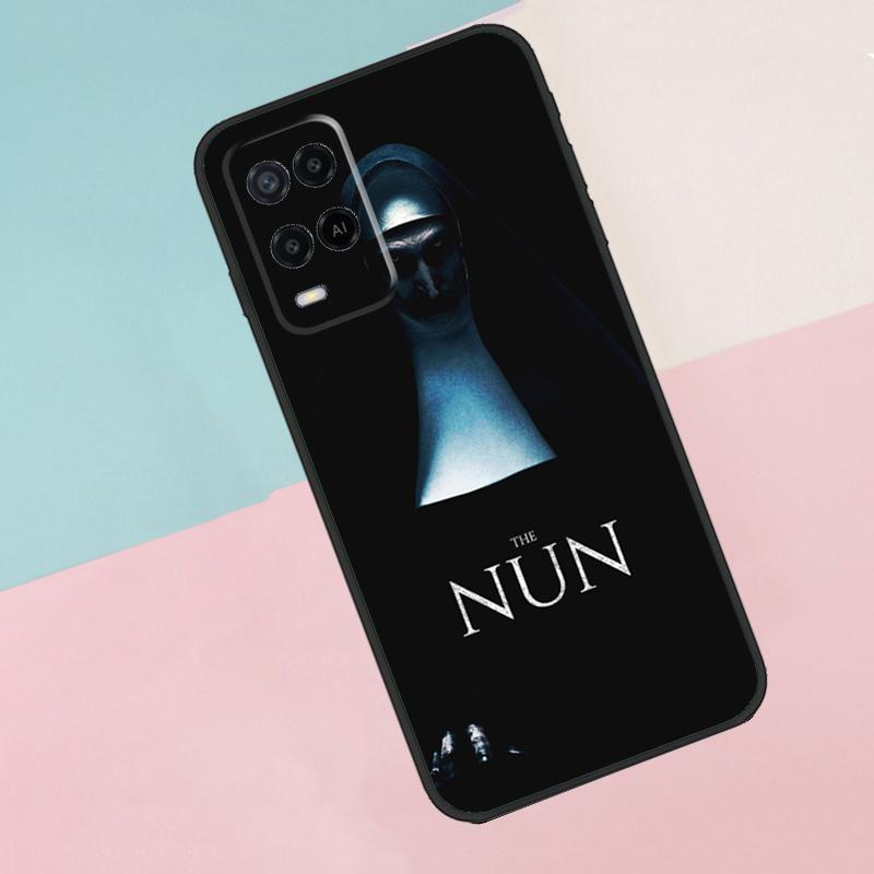 

The Nun Valak Horror For Oppo A17 A77 A60 A74 A94 A54 A18 A38 A58 A78 A98 A40 A80 A16 A76 A96 A15 A57S Phone Case OPPO A54 4G