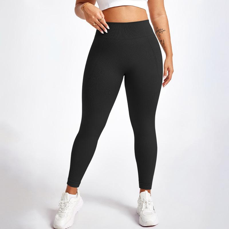 

Silk Seamless High Waisted Elastic Compression And Hip Lifting Yoga Pants For Women, Peach Hip Sports Running Pants For Women XL темно-сірий