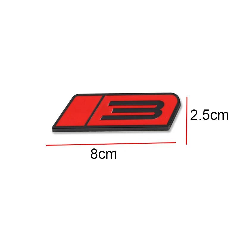 Metal Car Trunk Front Grille Emblem Sticker for M-ustang 3 F-iesta F-ocus M-ondeo K-uga R-anger Auto Decal Exterior Accessories
