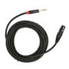 XLR Buchse auf 1/4 Zoll 6,35 mm TRS Kabel Viertelzoll Klinke Symmetrisch auf XLR Mikrofonkabel 16,4 FT