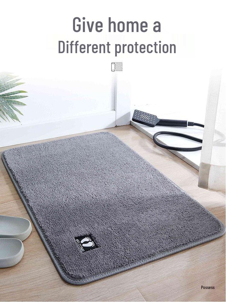 High-Grade Non-Slip Quick-Dry Diatomaceous Earth Bath Mat