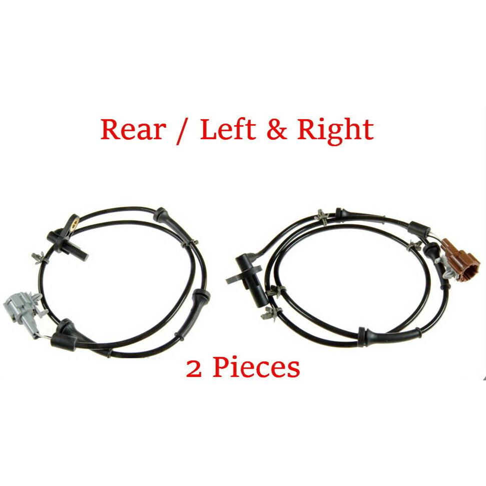 2 ABS Speed Sensor Rear Left & Right Fits: Nissan Altima 2002-2004 2.5L 3.5L