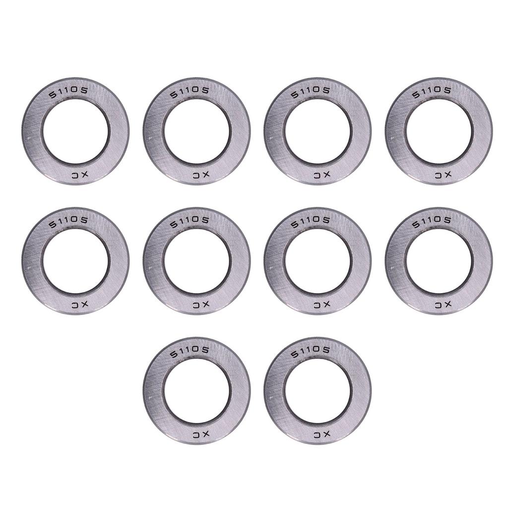 10 SZT. Łożyska kulkowe wzdłużne do samolotu Wysoka dokładność Odłączalny miniaturowy osiowy metalowy zestaw łożysk 51105