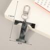 Simple Letters Keychain Backpack Pendant Keyring Bag Hanging Decoration Accessories Gift