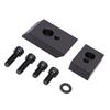 Front Seat Riser Spacer Kit Aluminum Seat Recline Kit Replacement for Jeep Wrangler JL JLU 2018 and Later Fixed 3 4in