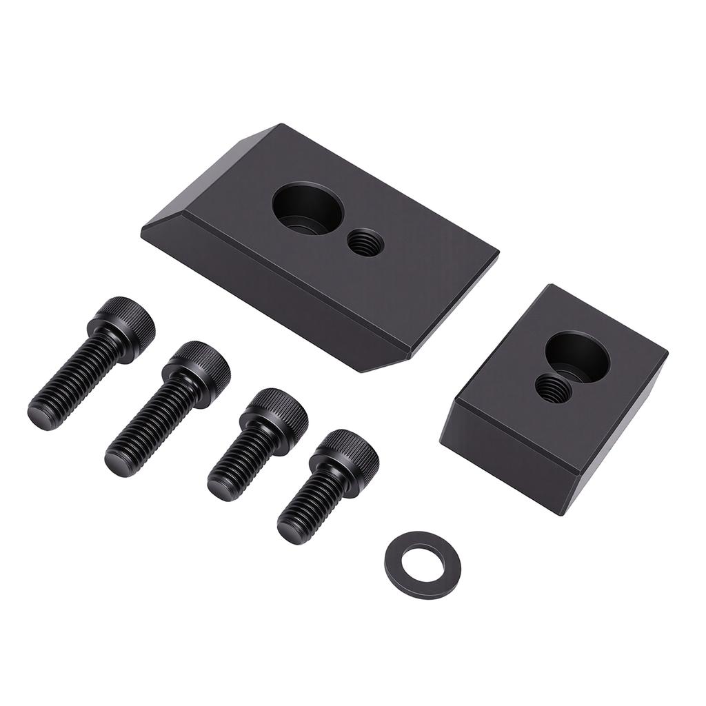 Front Seat Riser Spacer Kit Aluminum Seat Recline Kit Replacement for Jeep Wrangler JL JLU 2018 and Later Fixed 3 4in