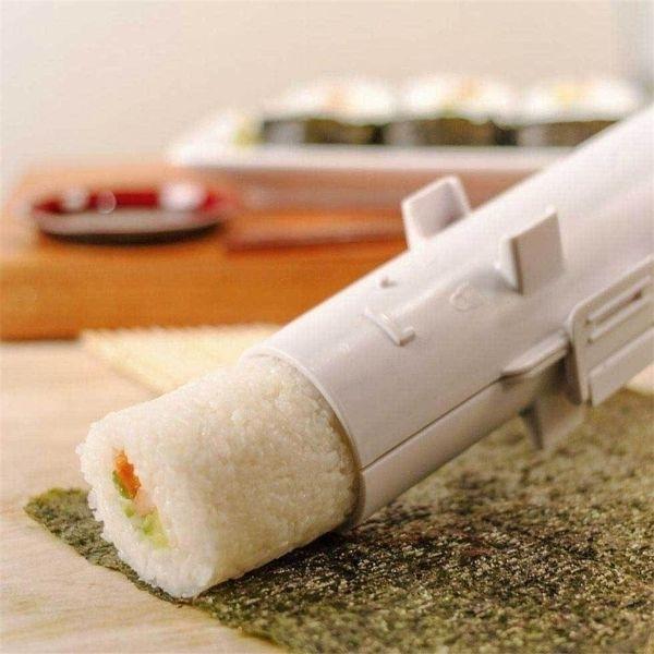 Roller Device for Sushi Maki Push Tube Maki Preparation