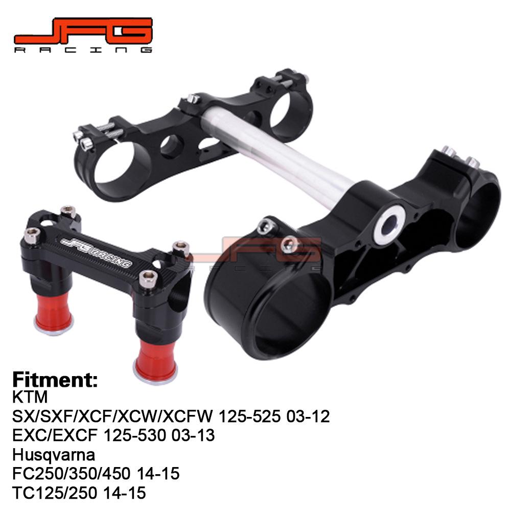 

Подходящий комплект блоков траверсы для внедорожных мотоциклов SXF/XCF/XCW/EXCF 125-525 чёрный
