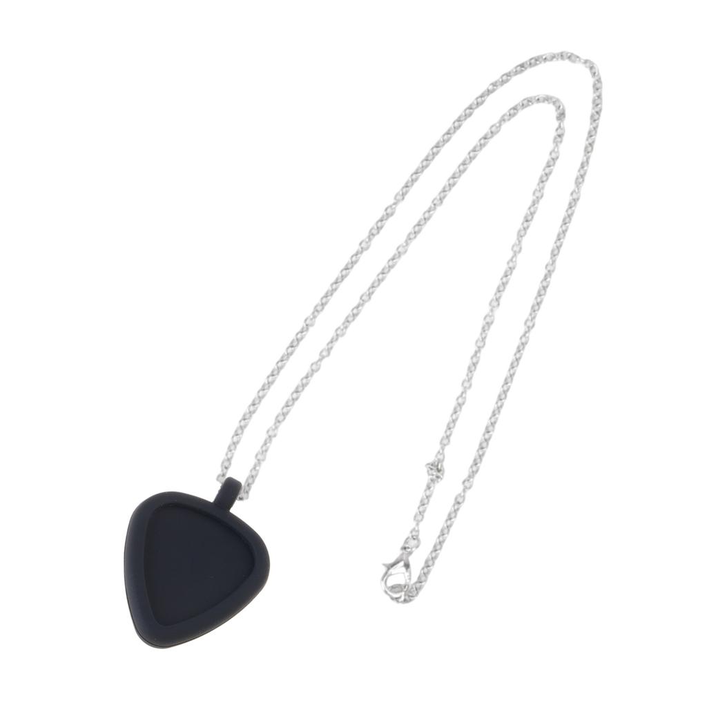 Adjustable Silicone Necklace Guitar Accessory Necklace for Guitar Pick Organization Electric Bass Musician Present