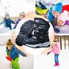 Kumonise Snow Junior Waterproof Winter Boots for Snow Size 23 Kids' Boots, Boys' Snowshoes, Girls' Boots, Kids' Play, Black,