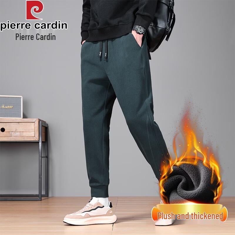 Pierre Cardin Мужские повседневные брюки-джоггеры с термофлисовой подкладкой