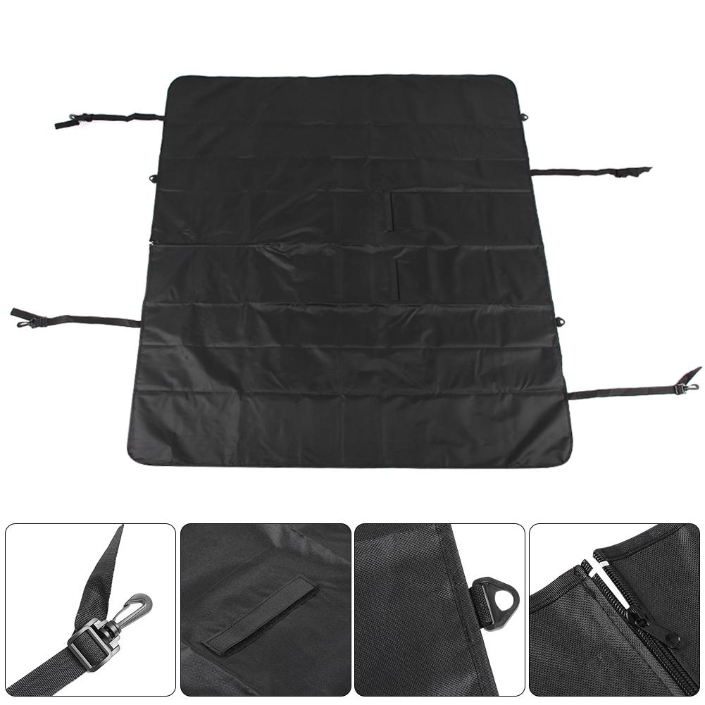Pet Back Seat Car Cover Protector Multifunctional Dog Cat Waterproof Seat Mat PadBlack
