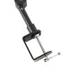 Desk Microphone Stand 360 Degree Adjustable Metal Boom Arm Mic Stand with RGB Light for Live Gaming