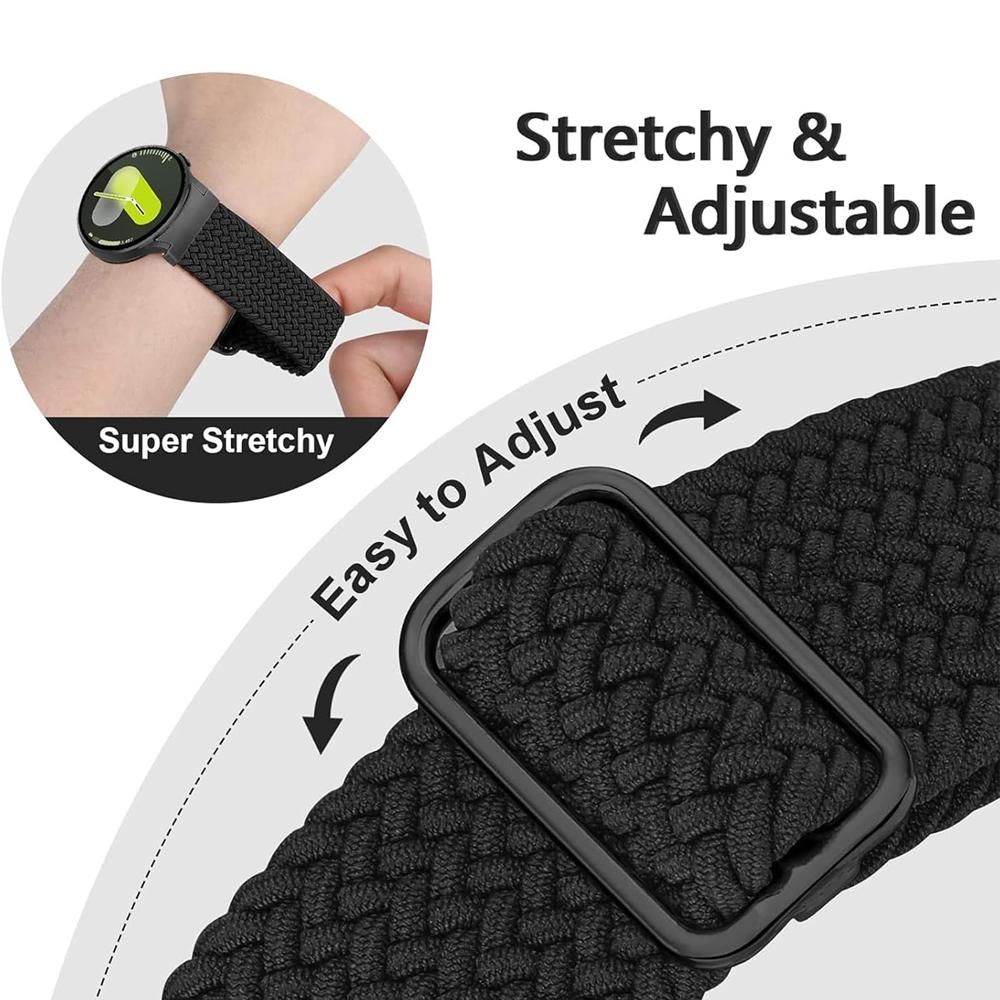 Band For Samsung Galaxy Watch 7 FE 5 Pro 4 6 Classic 44mm 40mm No Gaps Braided Wrist Sport Bracelet Correa Galaxy Watch 7 Straps
