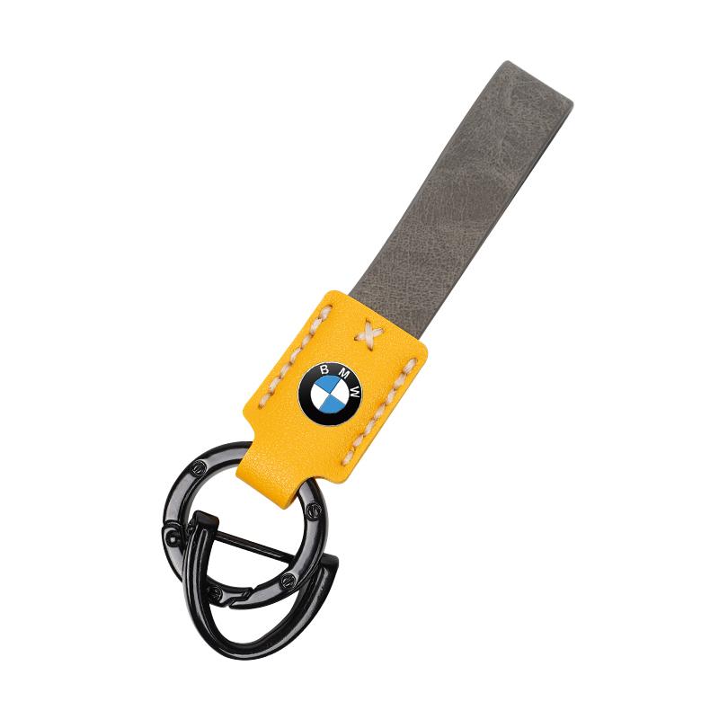 Car Keychain Luxury Leather Key Ring For BMW Performance E46 E60 E90 E39 E87 E36 E92 E70 E91 X3 X5 X1 X2 X4 X6 X7 E28 E30 E34 rlzh86