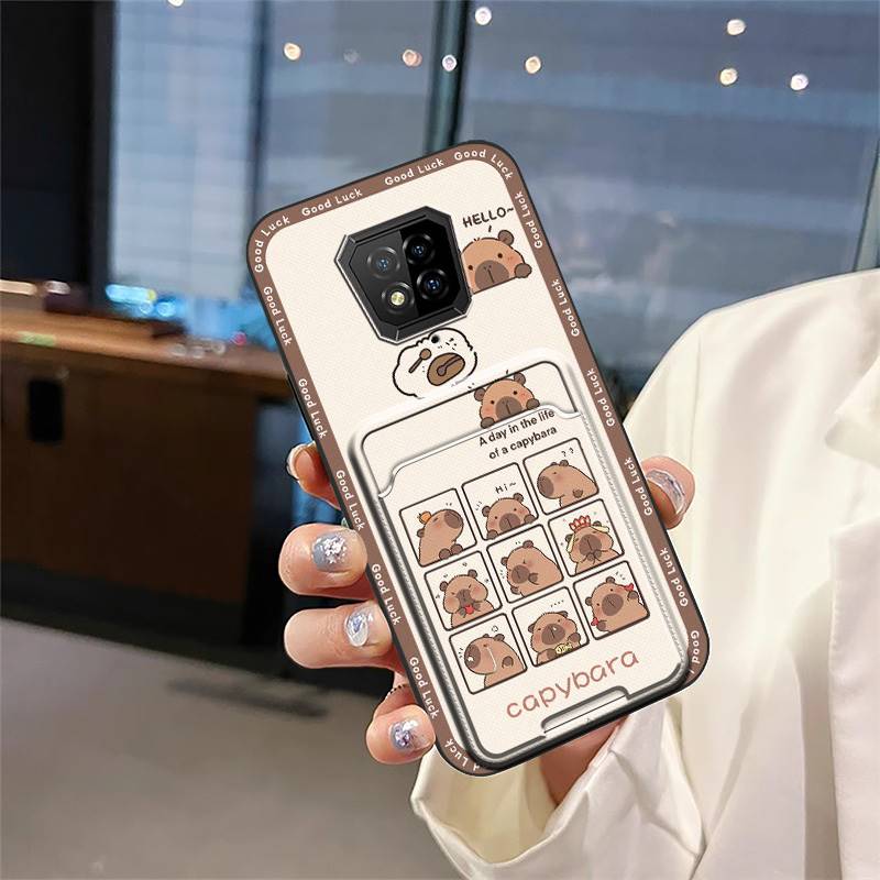 Card sleeve Cute Phone Case For Ulefone Armor8/8 Pro protective Waterproof Card bag Anti-dust Shockproof Fashion Design