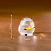 6Pcs/lot Cute Luminous Panda Animal Miniatures Mini Figurine Glow In the Dark Fairy Garden Decoration Micro Landscape