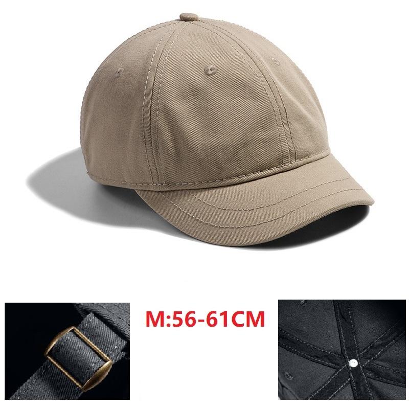Adjustable Men and Women Sun Hat Breathable Short Brim Baseball Cap