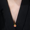 Summer Fashion Orange Anti Stray Brooch Button Cute Japanese Small Collar Pin Small Brooch Jewelry Fruit
