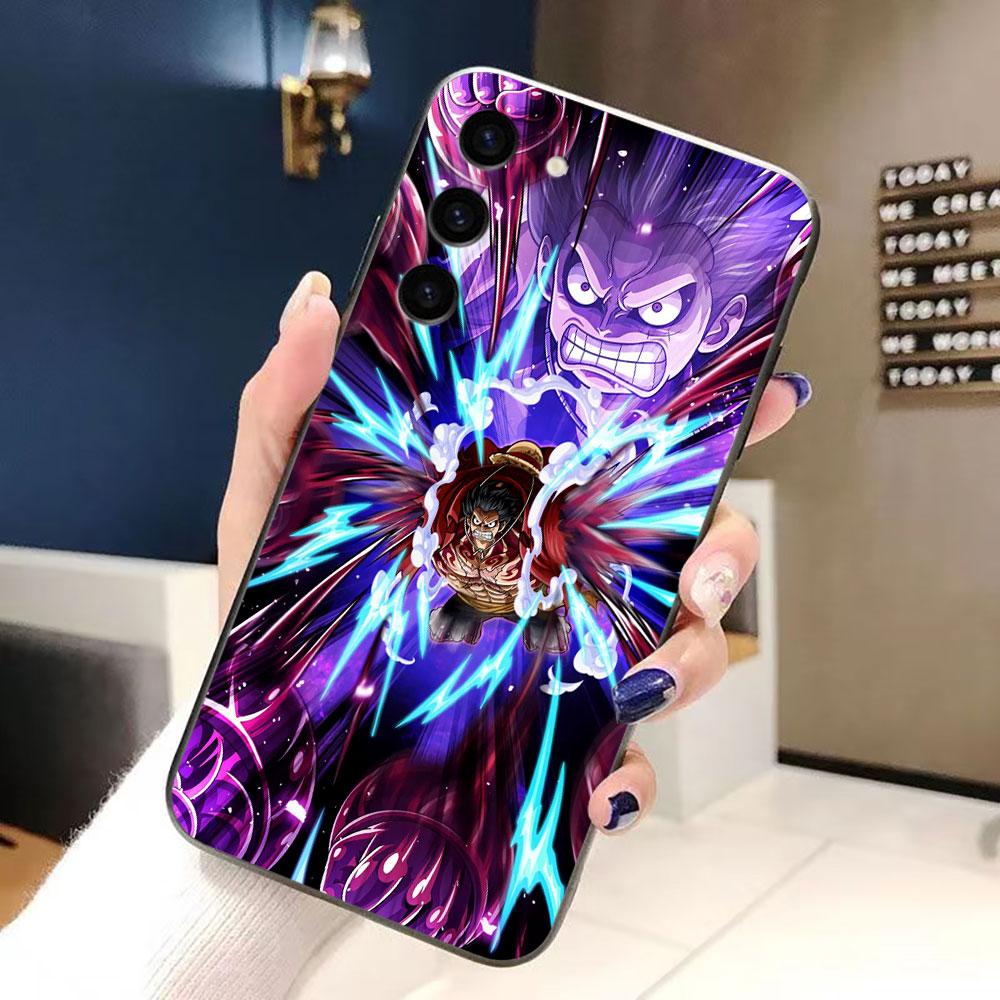 One Piece Monkey D Luffy Nina Phone Case For Samsung Galaxy S26 S25 EDGE S24 S23 S22 S21 S20 FE S10 Ultra PLUS LITE Case Cover