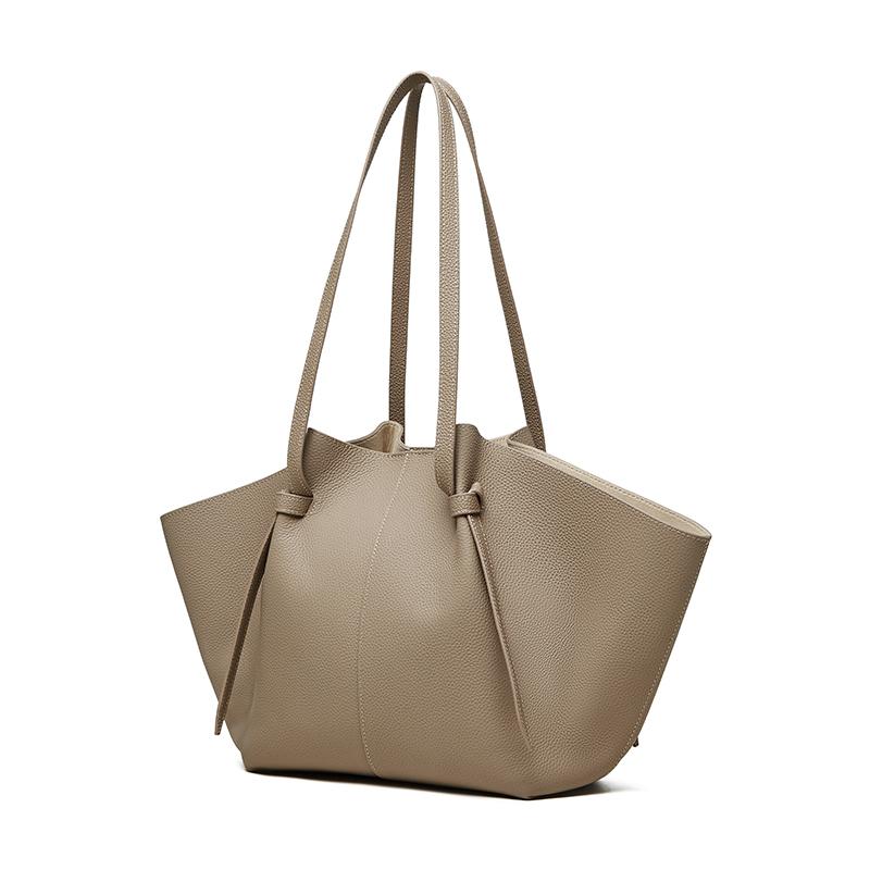 Women's Tote Bag Luxury Designer Genuine Leather Women Shoulder Bag Large Capacity Cowhide Handbags Birthday Gift