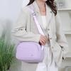Multi-Compartment Large Capacity Shoulder Bag Women's Lightweight Nylon Bag Shoulder Crossbody Small Square Bag