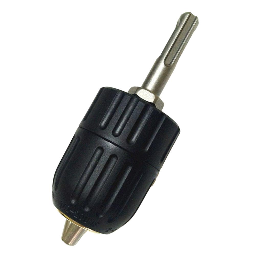 Robust Keyless Drill Chuck Adapter Compatible with For SDS PLUS Shank and Designed to Support Various Power Tools