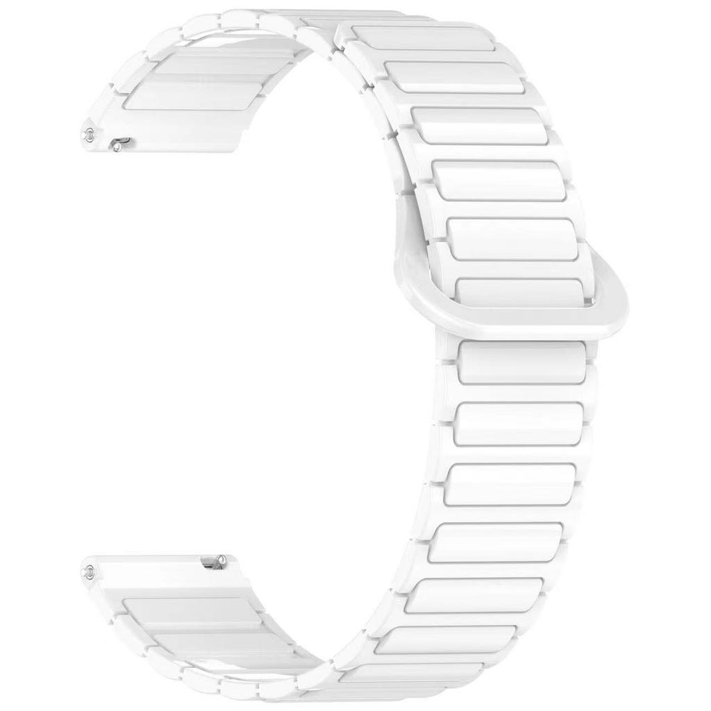Compatible Magnetic Silicone Strap for Samsung Galaxy Watch 4-7 and Huawei GT 2-6 Series