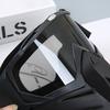 Óculos de proteção para motocicleta de bicicleta Protetor de olhos Máscara facial removível ajustável