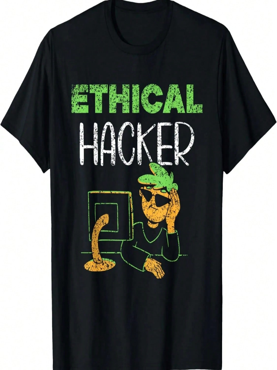 Hacker It Hacking Hack Computer Hacker T-Shirt S разноцветный