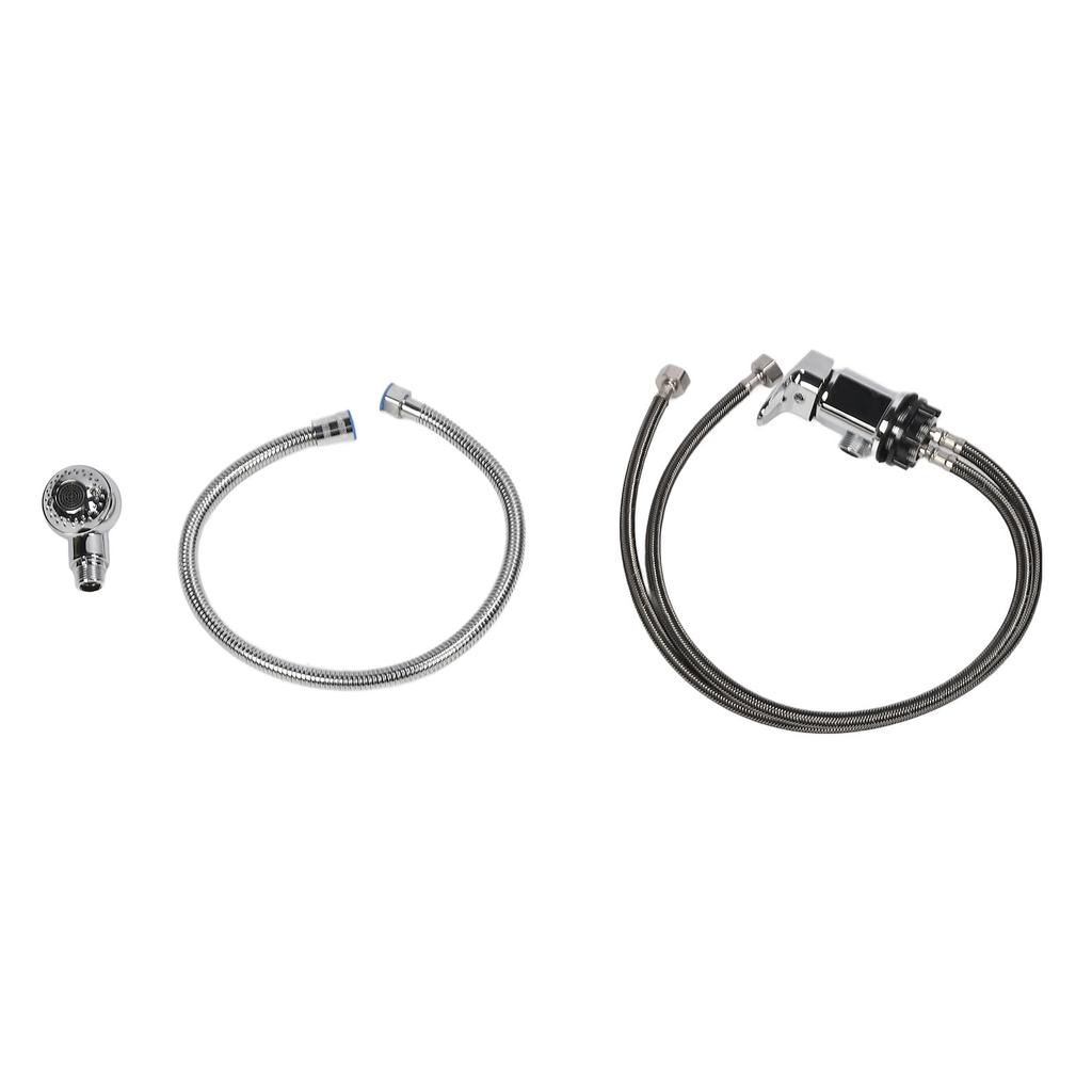 Shampoo Bowl Faucet Rust Resistant 70cm Hose Zinc Alloy Structure Shampoo Bowl Sprayer for Salon