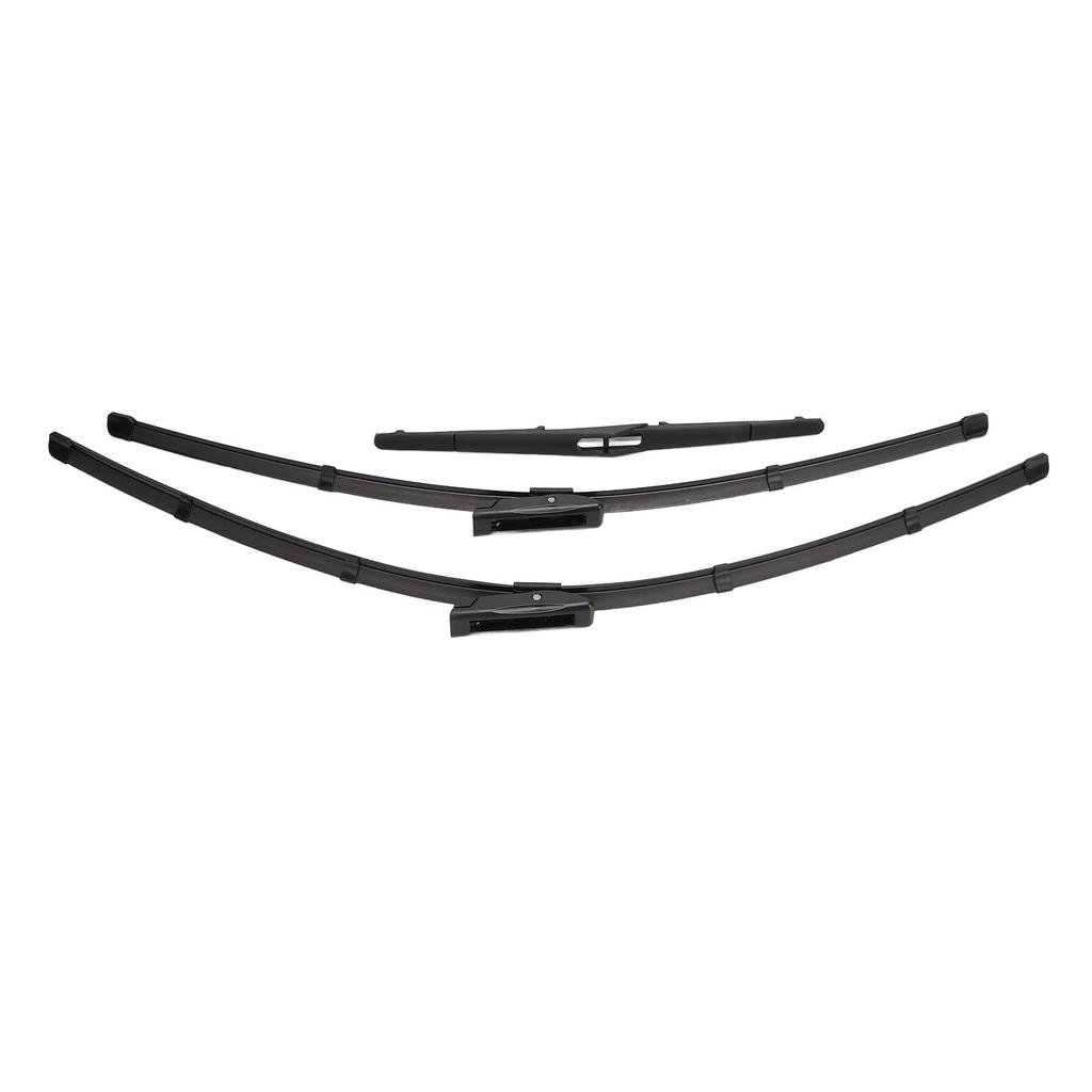 Set 3 Buc Ștergătoare Curățare Eficientă Față Spate Ștergătoare Parbriz Înlocuire pentru Grand Scenic 3 2009