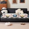Dopamine Special-Shaped One-Piece Straight Row Sofa Cushion Sofa Cover  New Four-Season Universal Sofa Seat Cushion