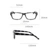 Fashion High-definition Printed Shell Anti Blue Light Reading Glasses for Men and Women Retro Color Ultra Light Spring Leg Presbyopia Eyeglasses