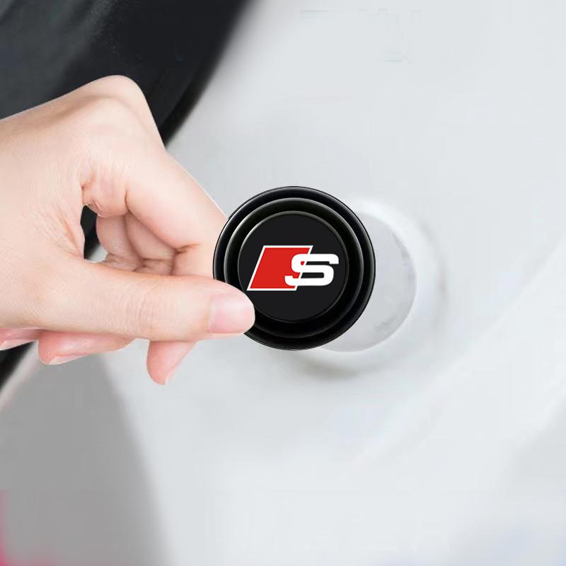 2026 Car Door Anti-Collision Silicone Shock Absorber Gaske For Audi A3 A6 Q3 B5 B6 B7 B8 B9 Q7 8P 8V 8L A5 A4 C6 C5 C7 4F A1 A7 A8 Q2