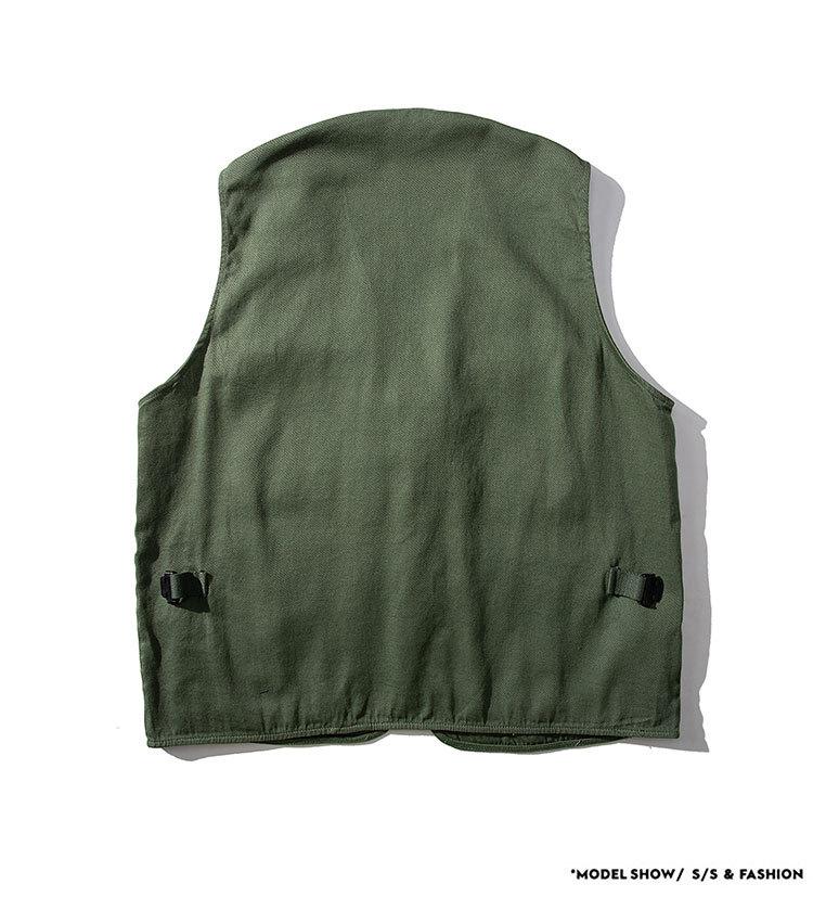 Nova primavera e outono colete masculino moda casual solto colete de trabalho masculino roupas de pesca
