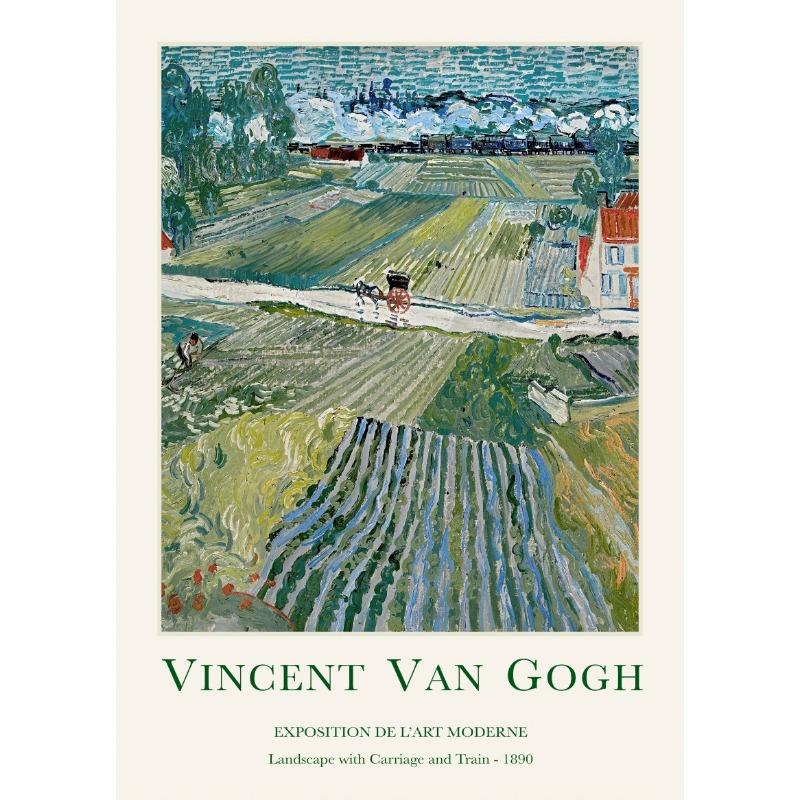 Classic Vincent Van Gogh Poster Print Cafe Night Terrace Canvas Art Paintings Sunflower Wall Art Picture for Home Wall Decor