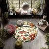 Ocean World Pattern Round rug,Carpet Rug for Living Room Bedroom Playroom ,Non-slip Floor Mat,Holiday Gifts and Birthday Gifts.