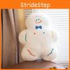 Gingerbread Plush Man Toy Stuffed Doll Christmas Decorations Cushion Gifts 45cm