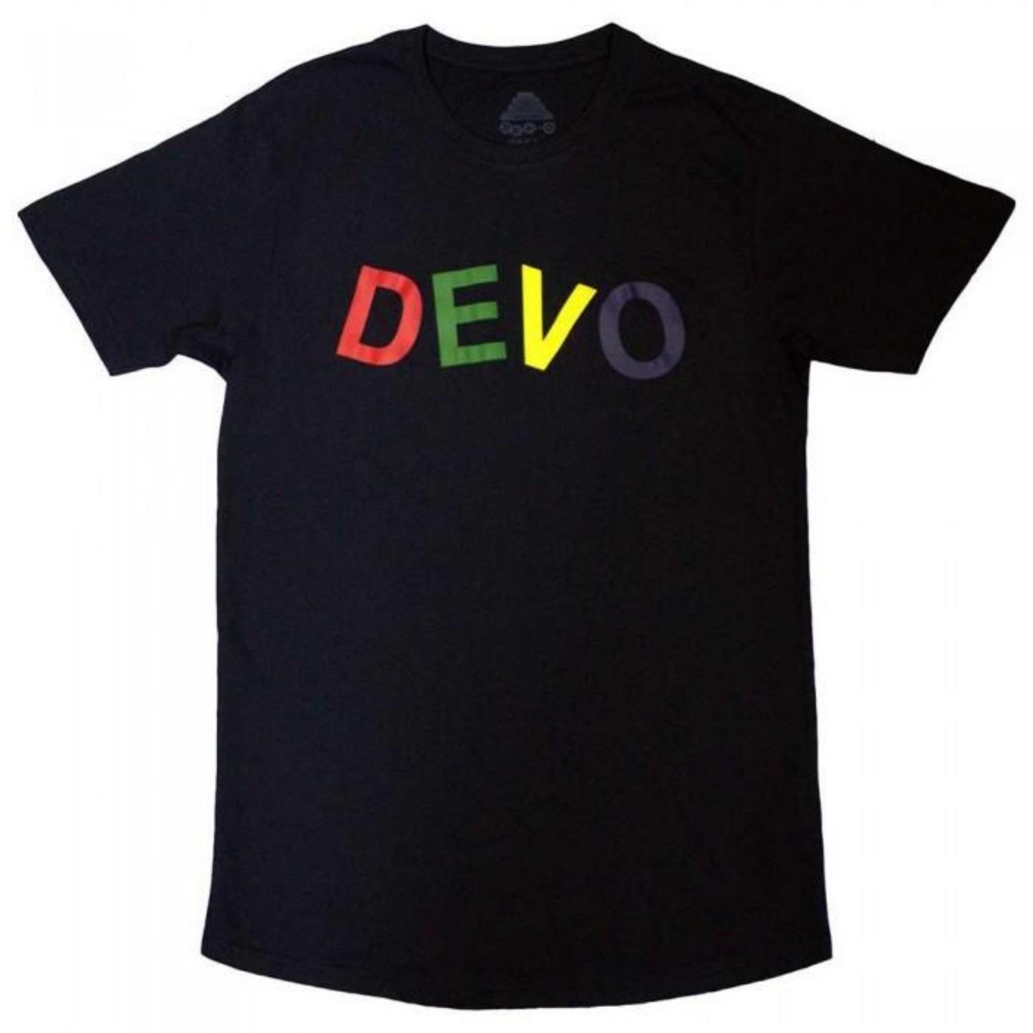 DEVO Unisex Adult Logo T-Shirt S