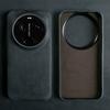 Genuine Crazy Horse Leather Case for Xiaomi 17 Ultra 17 Pro Max 15 Mi 14 13T Business Slim Fit Soft Leather Full Body Shockproof Protective Cover