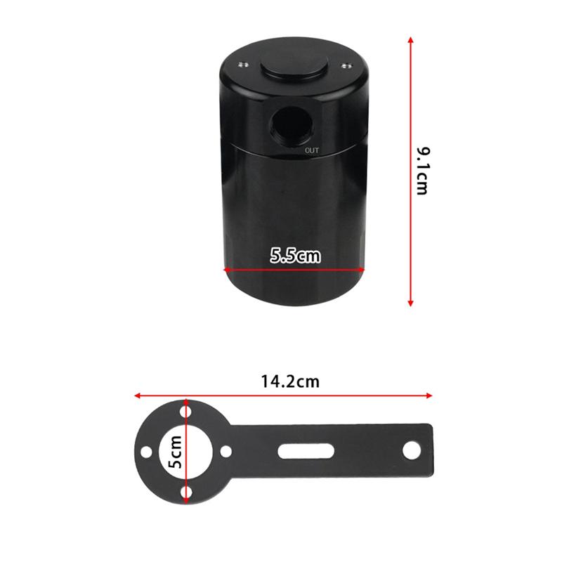 Oil Catch Can Kit For Ram TRX 6.2L SC 3OZ 2021-2023 Air Oil Separator