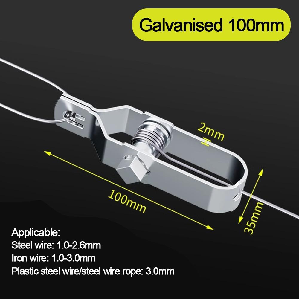 Galvanised Cable Tensioner Silver Wire Ratchet Tensioner New Tensioning Cable  Home