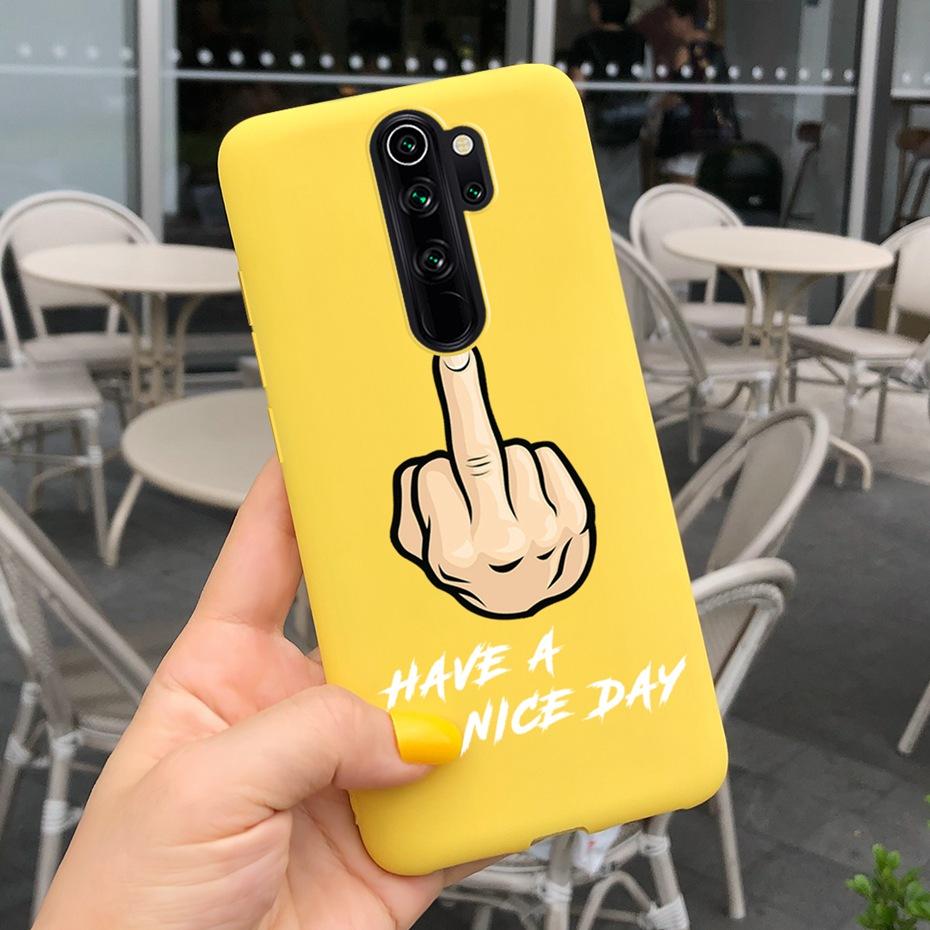 For Xiaomi Redmi Note 8 Pro Case Silicon Cute Back Cover Phone Case For Redmi Note 8 Pro Cases Redmi Note8Pro 8pro Soft Bumper