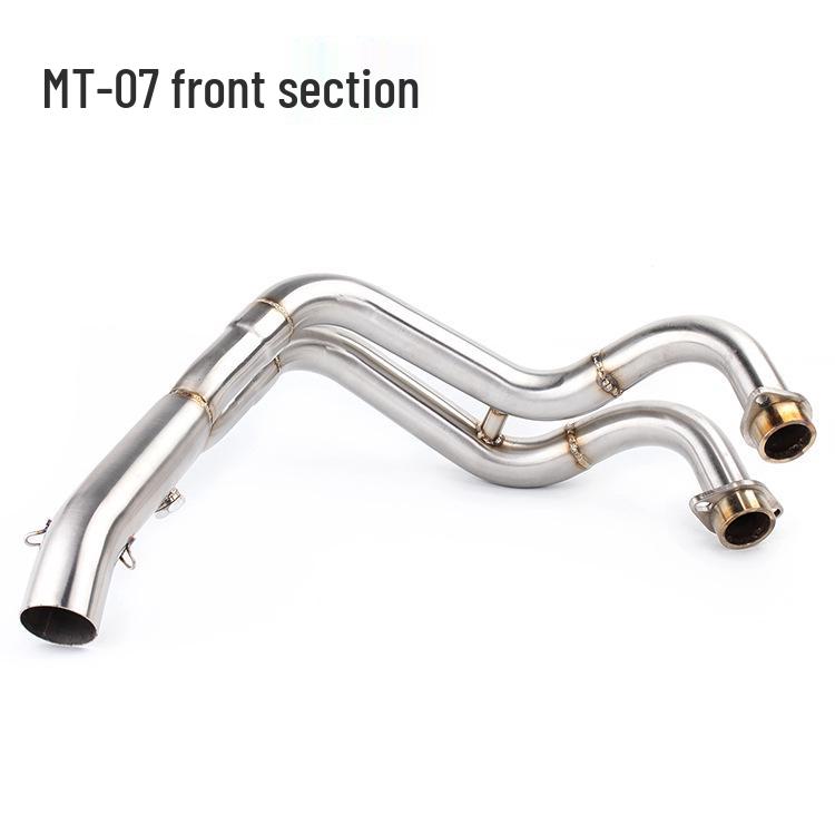 MT07 MT09 FZ07 FZ09 XSR900 Motorcycle Exhaust Pipe for Full/Front Section Modification