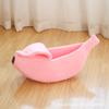 Kittens, squirrels and other small pets' banana nest for winter warmth, semi enclosed pet nest