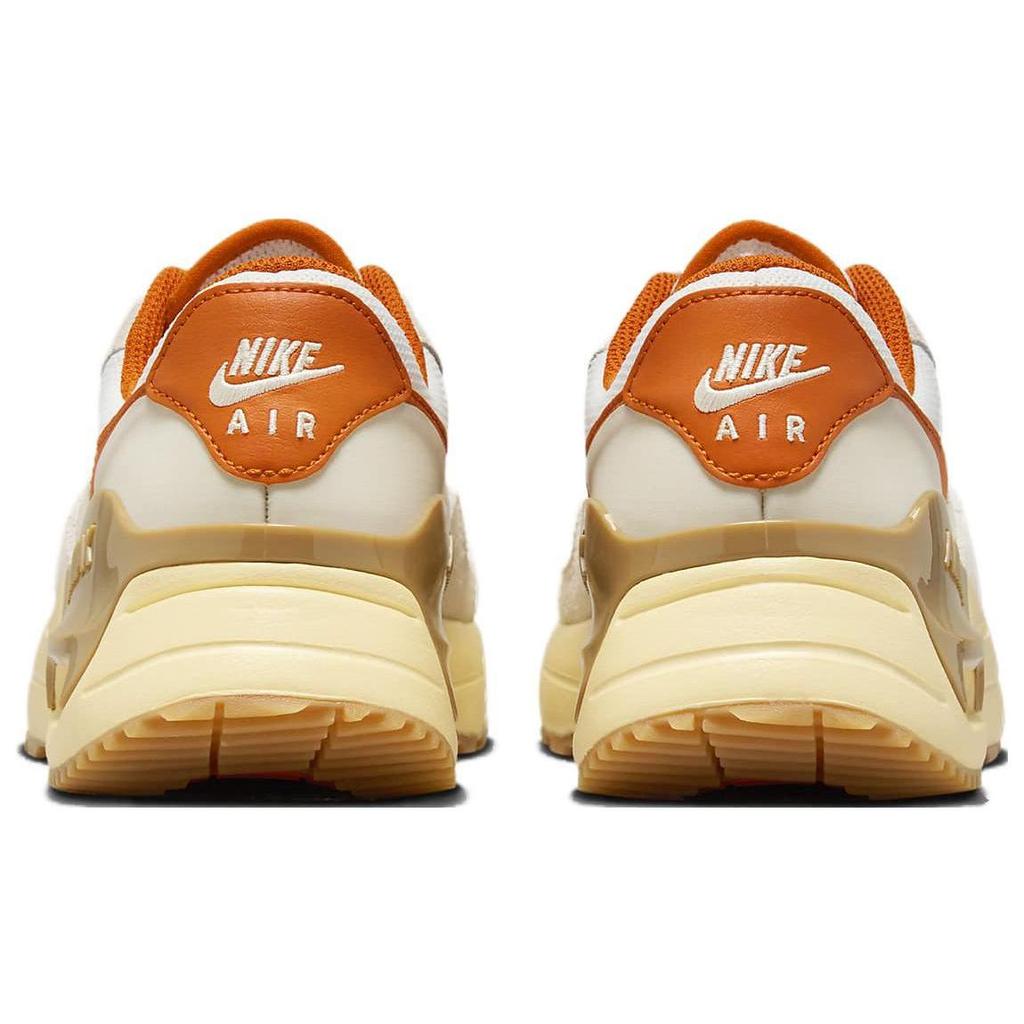Nike Air Max Systm Retro Comfortable Versatile Fabric Leather Durable Low-Top Air Cushion Casual Running Shoes Women Sneaker Yellow FQ8106-133