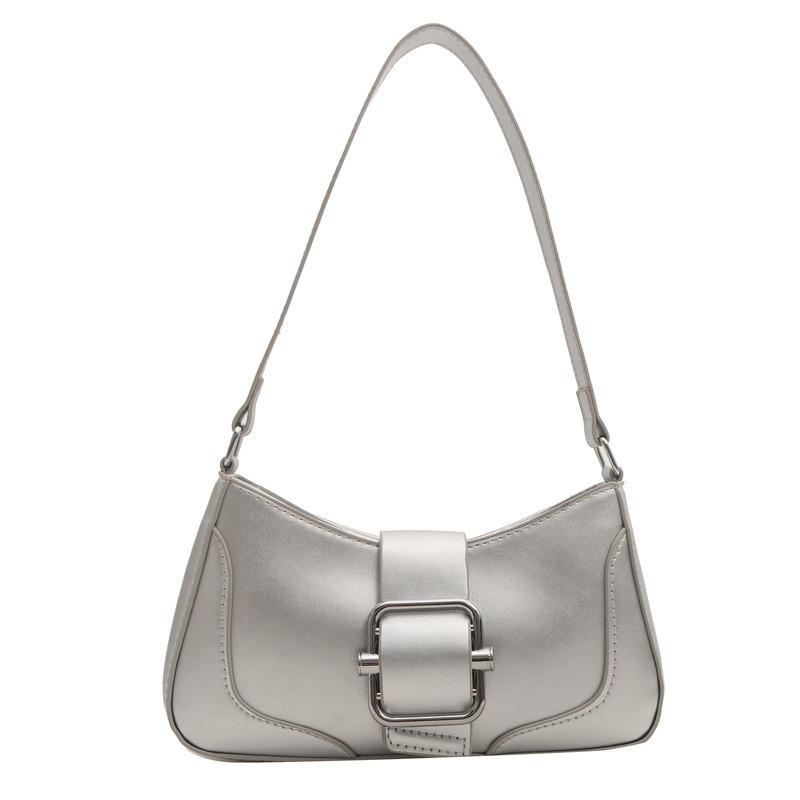 

Stylish Retro Belt Buckle Bag 2024 New Women s Bag Street Chic Shoulder Bag Handbag Commuter Crossbody Bag