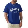 Gibson Les Paul Guitar Music Rock T Shirt Harajuku Short Sleeve T-shirt Cotton Graphics Tshirt Tops