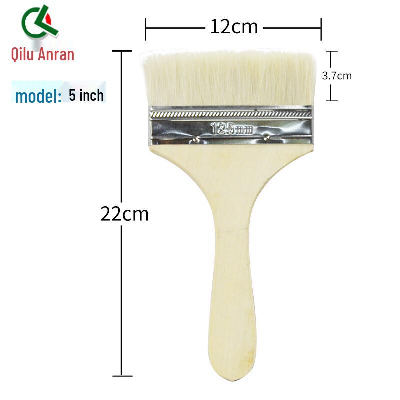 Multi-purpose Wooden Handle Soft Bristle Brush